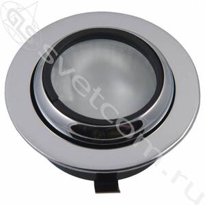 Светильник галогенная лампа "рыбий глаз" золото 12V / 10-20W   FT9255