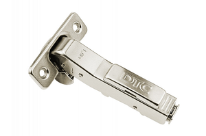 17569 Петля 110 гр. 45 гр. DTC Pivot-Pro с доводчиком Clip-On никель (45мм)+3Dпланка15359 