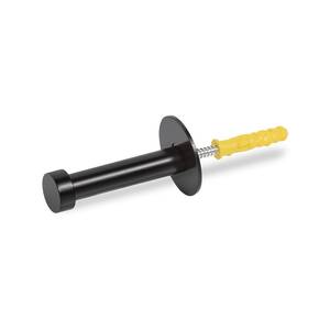 Крючок однорожковый Черный матовый Металл KERRON KR 0460-52 BL