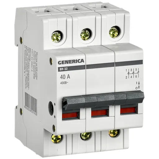 Рубильники и выключатели нагрузки панельного исполнения