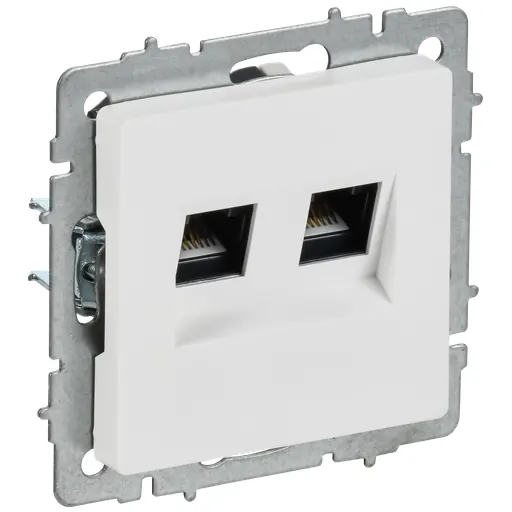 Слаботочные розетки для монтажа в кабель-каналы