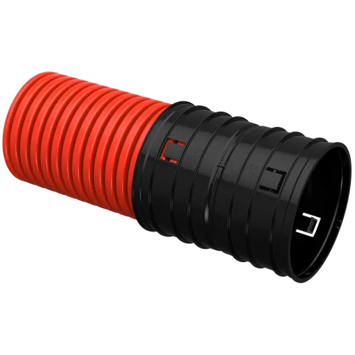 Трубы гибкие двустенные