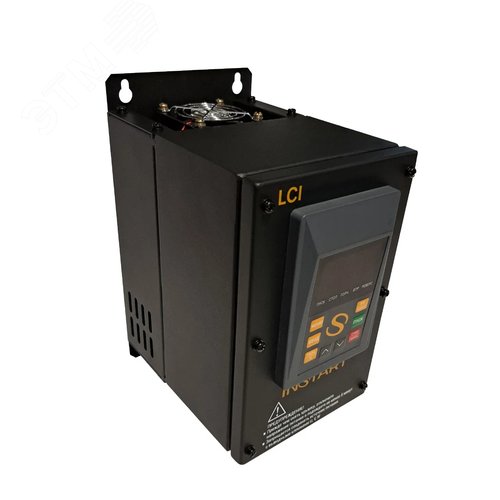 Преобразователь частоты LCI-G1.5-4B IP55,1.5кВт, 3.7А, 3~342-440В, тормозной модуль, ЭМС С3, Modbus RTU(RS-485), 2-х строчная LED панель