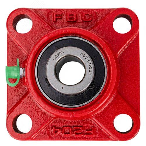 Подшипниковый узел UCF203 (UC203+F203) FBC (ГОСТ)