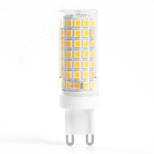Лампа светодиодная LED 9вт 230в G9 теплый капсульная