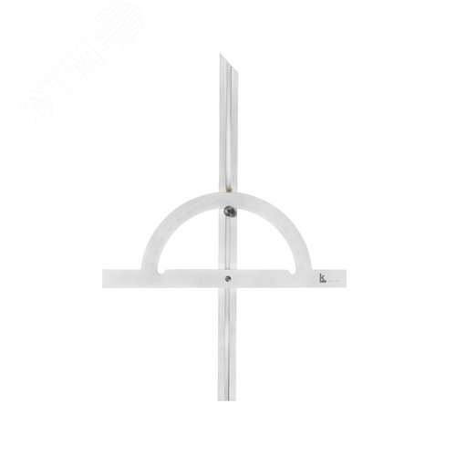 Угломер-транспортир мод. УТ 10-170° (300x600мм 1°) регулир.рейка (ГРСИ №83810-21) КЛБ с поверкой