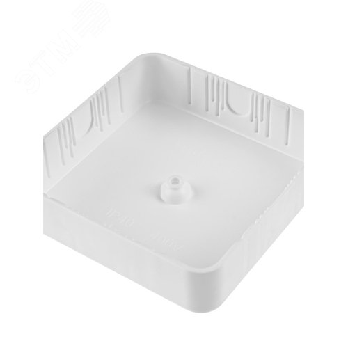 Коробка распаячная КР 75х75х20 ОП с клем колодкой белая IP40