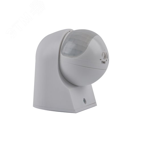 Датчик движения ИК 12 м 10 секунд - 7 минут IP44 белый USN-R20 2000W/180R WHITE