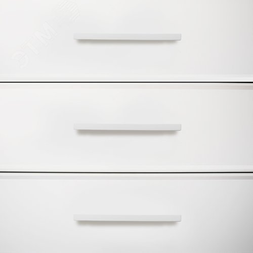 Ручка-скоба мебельная StahlBuro A302-96 2шт., W матовый белый
