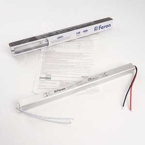 Драйвер светодиодный LED 48w 24v ультратонкий