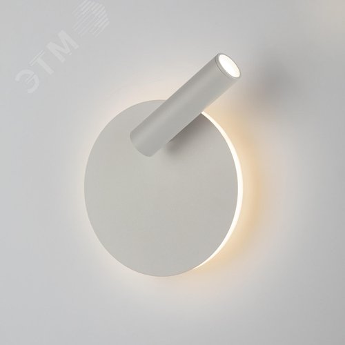 Подсветка декоративная светодиодная для интерьера COB 5Вт/SMD 7Вт IP20 4000К белый EDGAR WL55 WH