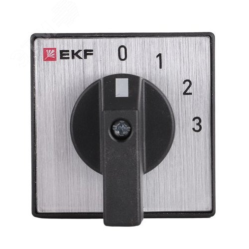 Переключатель кулачковый ПК-1-121 25А 1P 0-1-2-3 IP65 EKF