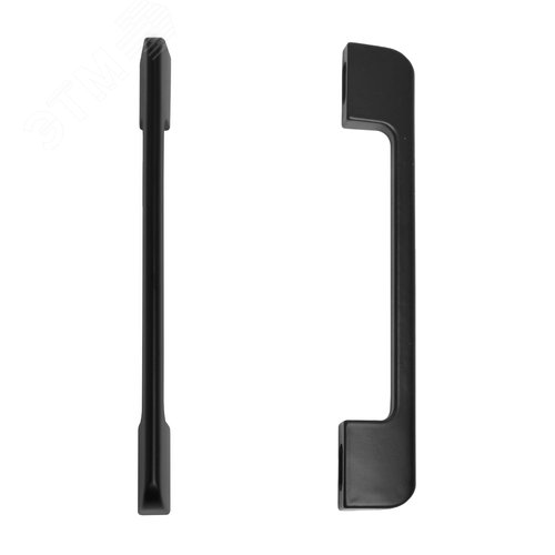 Ручка-скоба мебельнаяStahlBuro A300-128 2шт., BL матовый черный