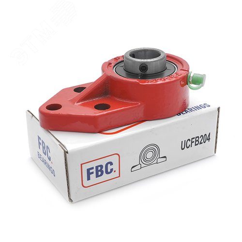 Подшипниковый узел UCFB204 (UC204+FB204) FBC (ГОСТ)