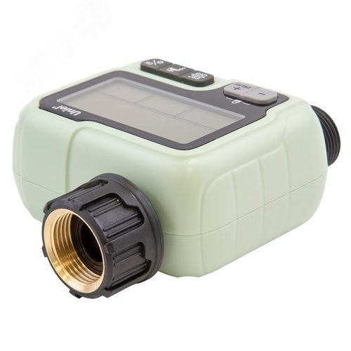 Таймер для автоматического полива UST-W41 IP65 OLIVE 1 канал. Корпус оливковый. ТМ Uniel