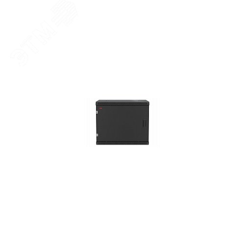 Шкаф телекоммуникационный настенный разборный черный 9U 600x450 ШТ-НСр-9U-600-450-М-Ч дверь металл