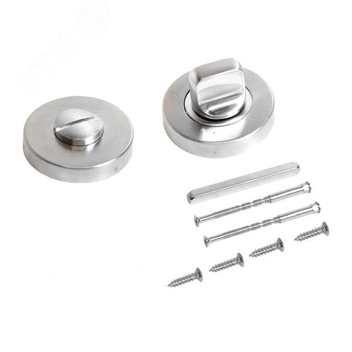 Сантехническая завертка к ручкам СТАНДАРТ 01WC SS INOX нержавеющая сталь