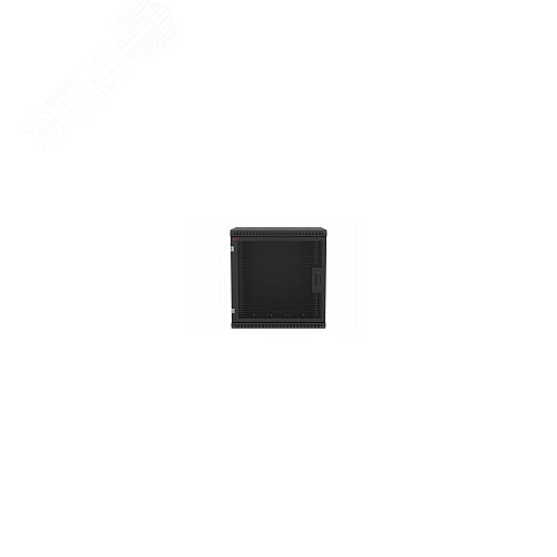 Шкаф телекоммуникационный настенный разборный черный 12U 600x650 ШТ-НСр-12U-600-650-П-Ч дверь перфорированная