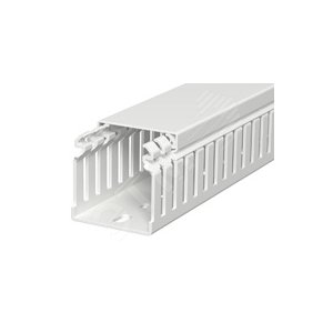 Распределительный кабельный канал LKVH 50x50x2000 мм (светло-серый)