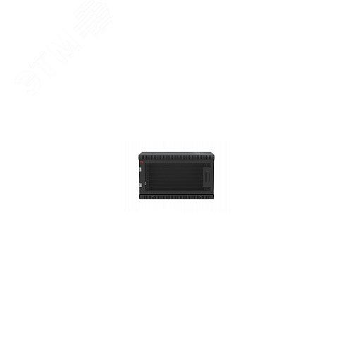 Шкаф телекоммуникационный настенный разборный черный 6U 600x650 ШТ-НСр-6U-600-650-П-Ч дверь перфорированная