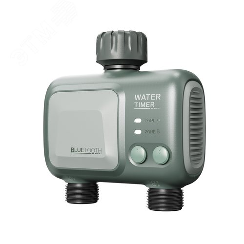 Умный таймер UST-A400 2C/WF IP65 GATEWAY OLIVE Wi-Fi+Bluetooth для автоматического полива. 2 канала. Шлюз в/к. ТМ Uniel