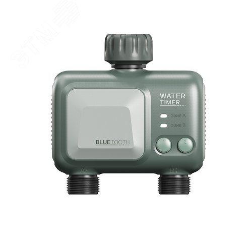 Умный таймер UST-A400 2C/WF IP65 GATEWAY OLIVE Wi-Fi+Bluetooth для автоматического полива. 2 канала. Шлюз в/к. ТМ Uniel