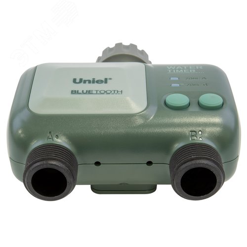 Умный таймер UST-A400 2C/WF IP65 GATEWAY OLIVE Wi-Fi+Bluetooth для автоматического полива. 2 канала. Шлюз в/к. ТМ Uniel