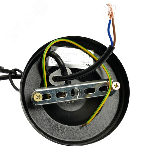 Светильник НСУ-40w цепь Е27 IP44 черный