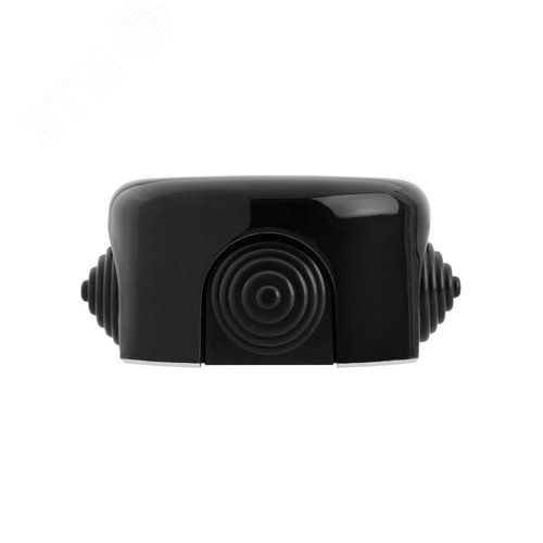 Коробка распаячная фарфоровая D78х45см черная TDM