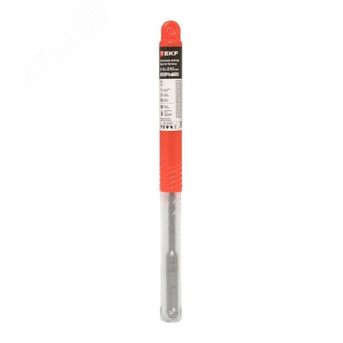 Бур по бетону SDS-plus 6х210 мм (4 резца)