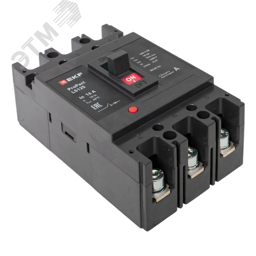 LS125 18кА 3P 16А ProPact EKF