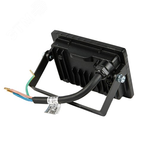 Прожектор светодиодный 10 Вт Зеленый свет Корпус черный TM Volpe ULF-Q517 10W/GREEN IP65 220-240V BLACK