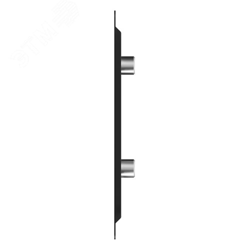 Решетка вентиляционная MER регулируемая 150x150 окраш.сталь Black