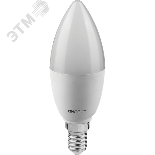 Лампа светодиодная 15 Вт OLL-C37-15-230-6.5K-E14-PROMO