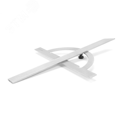 Угломер-транспортир мод. УТ 10-170° (150x300мм 1°) регулир.рейка (ГРСИ №83810-21) КЛБ с поверкой
