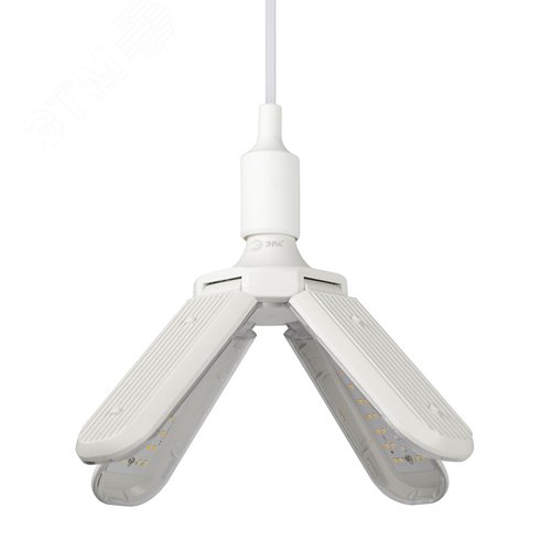 Фитолампа для растений светодиодная GREEN LINE ФИТО-40W-PFR-E27-GR 4-х лепестковая полного спектра 40 Вт Е27