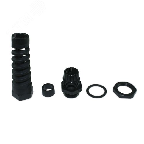 Ввод кабельный ВКС-ПР-PG11-10-L8 серый IP68 ГОФРОМАТИК