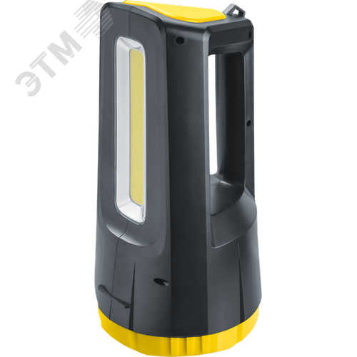 Фонарь светодиодный NPT-SP37-ACCU прожектор/кемпинг 1 LED, 10 Вт+60 COB, 6Вт
