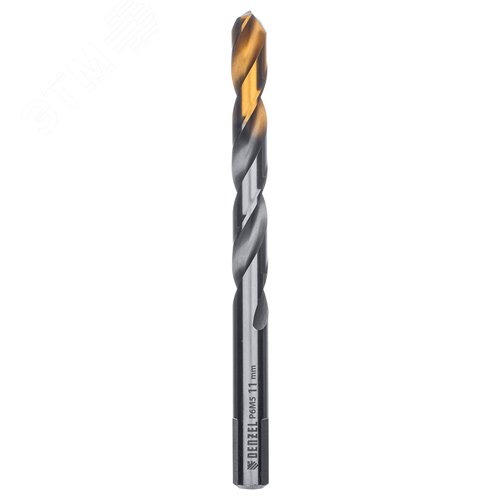 Сверло спиральное по металлу 11 x 142мм, Р6М5, Golden Tip