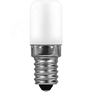 Лампа светодиодная LED 2вт Е14 белый для холодильников