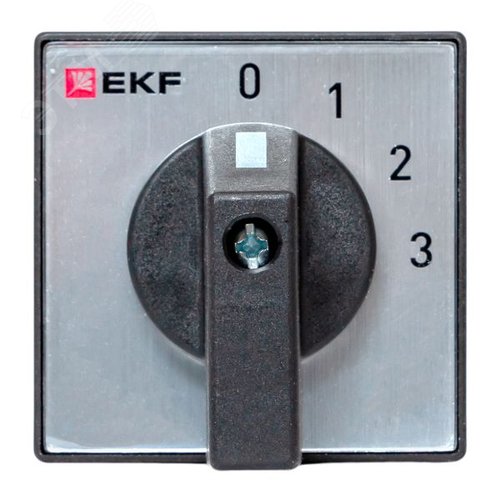 Переключатель кулачковый ПК-1-101 25А 1P 0-1-2-3 IP65 EKF