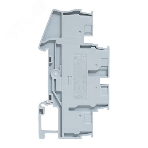 Клемма двухуровневая Push-in 4 мм2 4 вывода серая EKF