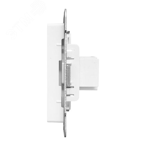 Механизм розетки HDMI+RJ45 (cat5), белый Эпика EKF