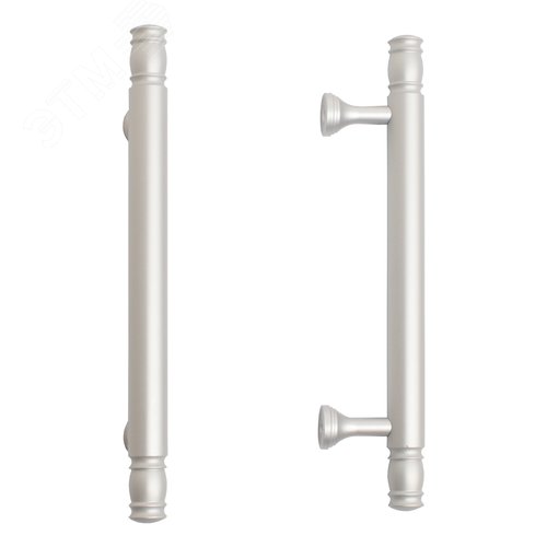 Ручка-скоба мебельная StahlBuro AP2311-96 2шт., W матовый белый хром