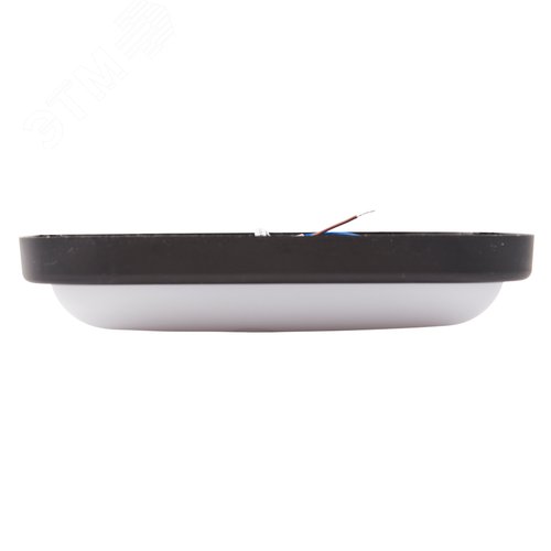Светильник светодиодный ULW-Q229 24W/4000K IP65 BLACK влагозащищенный. Квадрат. Белый свет (4000K). 190?190?37мм. Корпус черный