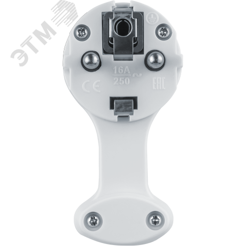 Вилка Navigator плоская с/з белая 61 365 NCA-PL06-16A-E-WH