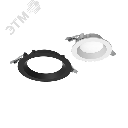Светильник светодиодный DL-01 Pro 160 мм 15 Вт 3000 К CRI90 176x51 мм IP65/40 RAL7045 серый муар опал DALI