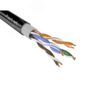 Витая пара ParLan U/UTP Cat 5e 4х2х0.52 PVC/PE