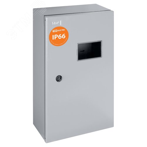 Корпус металлический ЩУ-3ф/1-0-12 IP66 (ЩУРН-3/12 IP66) (540х310х165)