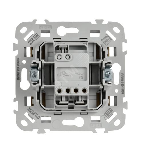 FLITE Выключатель 1-клавишный с индикацией 10А ВС11-1-1-ФлХ хаки